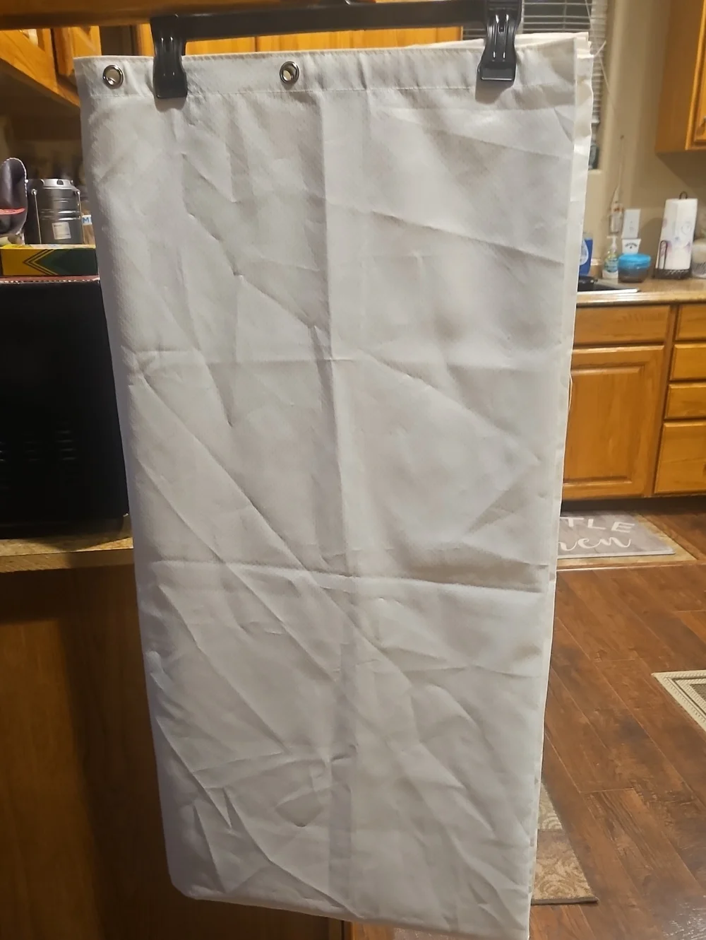 White Shower Curtain Liner - Classic Waterproof Bath Curtain
